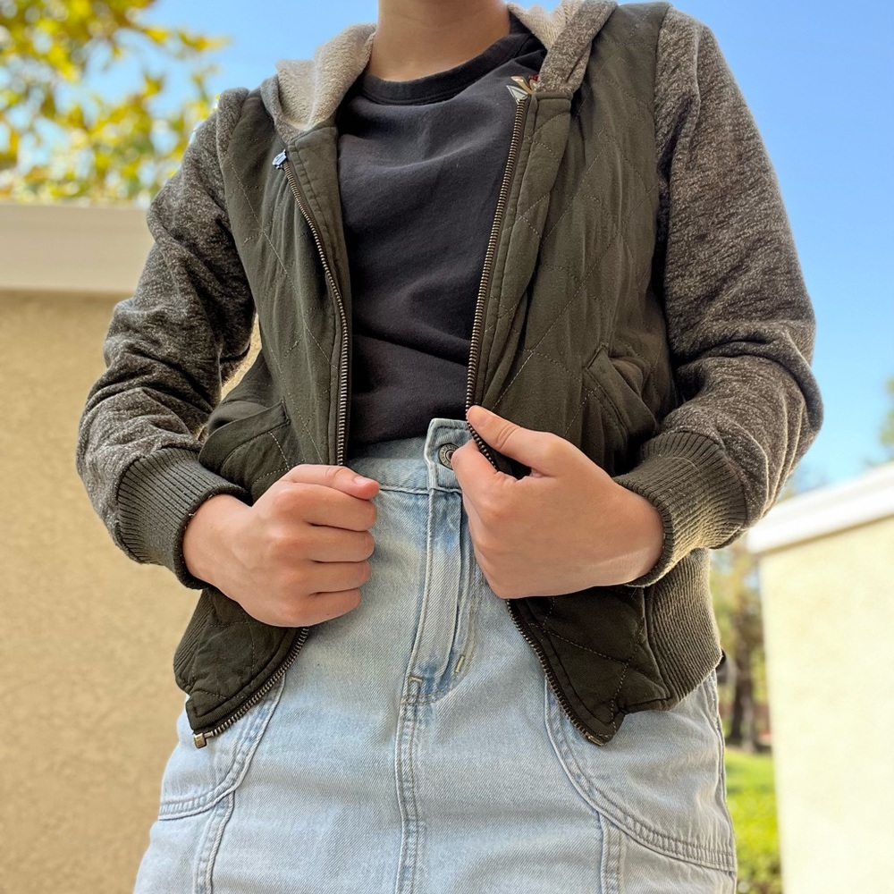 Forest Green “Bomber” jacket